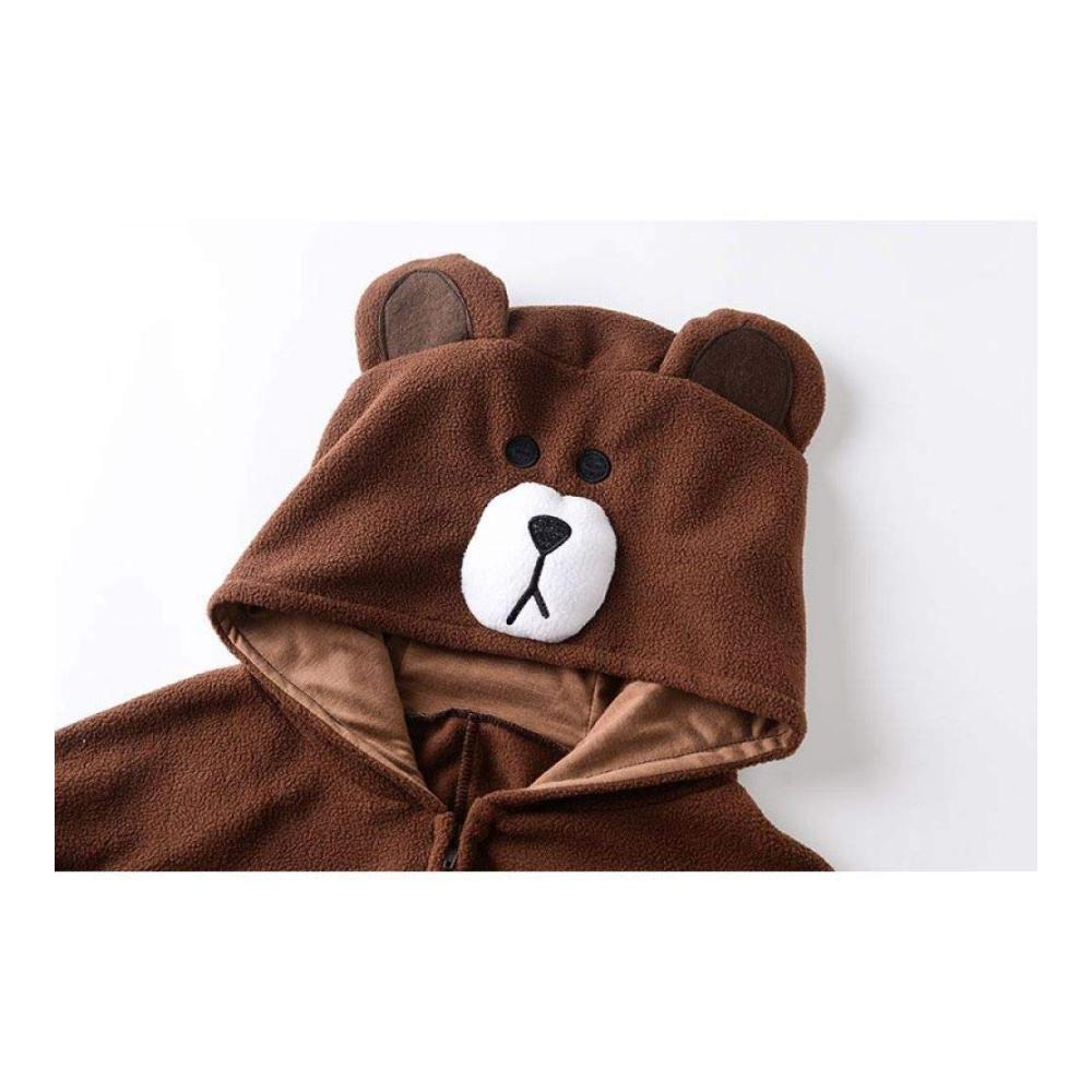 Kuscheliger Polar Fleece Einteiler 10 Stück Tier Onesie für Erwachsene - Pyjama Schlafanzug mit Reißverschluss für Frauen und Männer