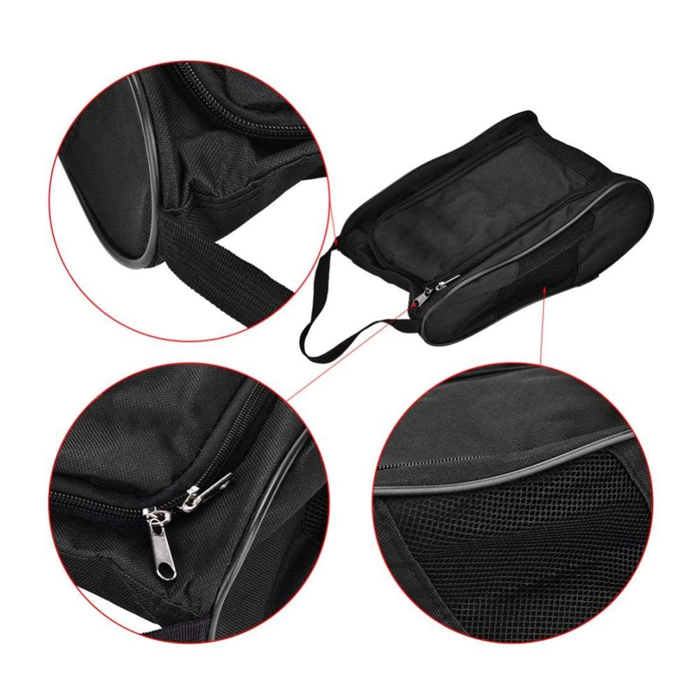 Golfschuhe Tasche Leichte Nylon Schuhtasche für Atmungsaktive und Robuste Aufbewahrung von Golfschuhen - Ideal für Golfaktivitäten mit Platz für Verschiedene Schuhe