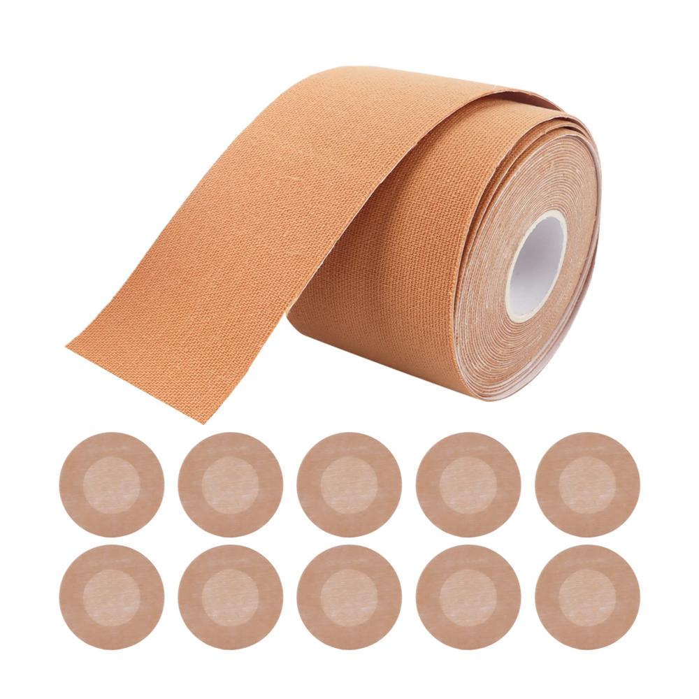 Premium Klebe-BH Set Unsichtbarer Push-Up Wasserdichtes Body Tape Atmungsaktives Brust Boob Tape mit 10 Nippelabdeckungen – Perfekt für A-H Cup Ideale Lösung für Abendkleider