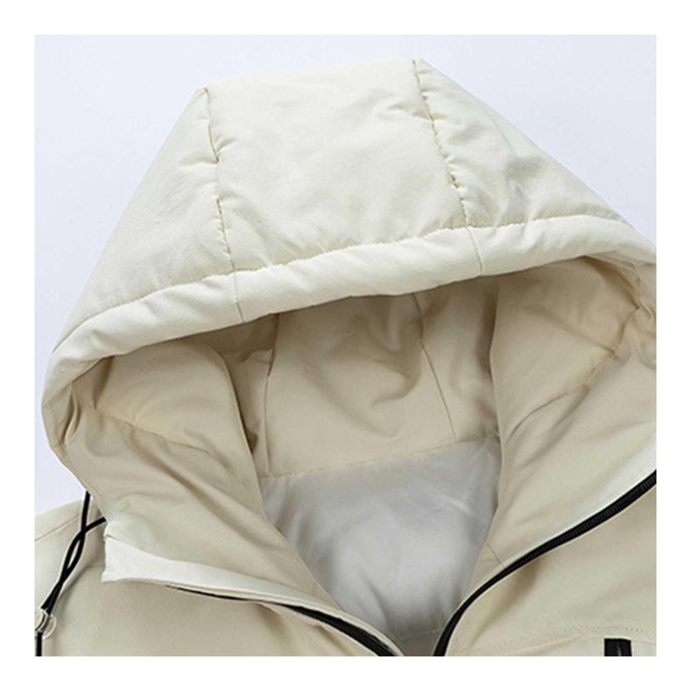 Herren Regenjacke & Wintermantel - Stilvolle Baumwolljacke mit lockerem Schnitt Reißverschluss Doppeltaschen und langen Ärmeln für Herbst und Winter | C&A Online Shop