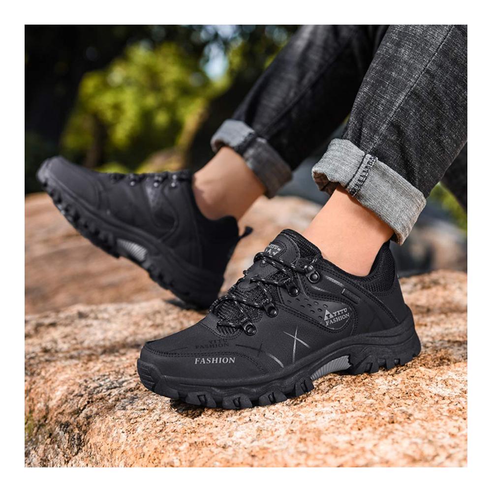 Outdoor Trekkingschuhe für Herren - Robuste Wanderschuhe mit Schnürung für Bergabenteuer und Sport Ganzjahreskomfort