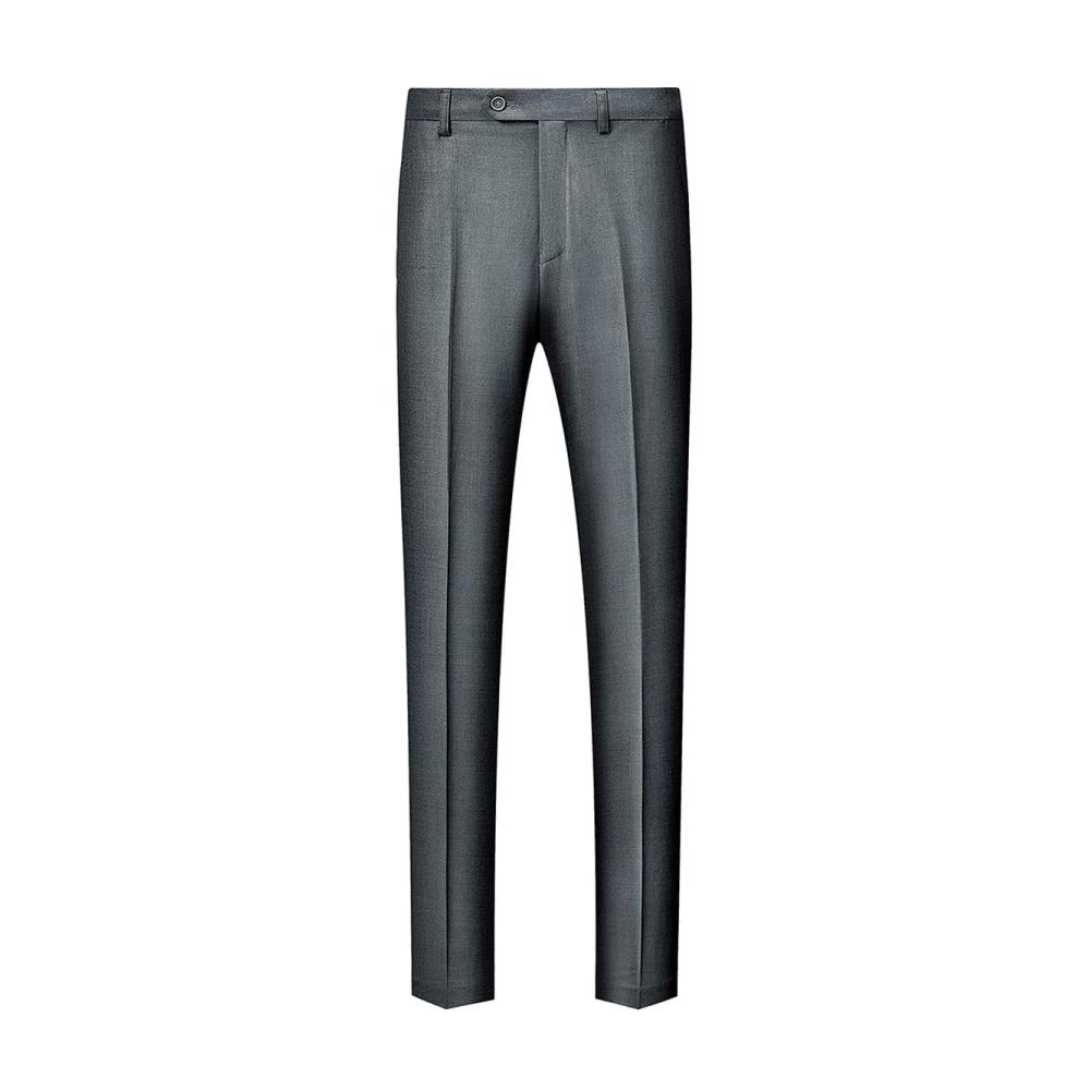 Herrenanzug 3-teilig Slim Fit Anzug mit Ein-Knopf-Design Schalrevers für Hochzeit und Prom inklusive Blazer Weste und Hose
