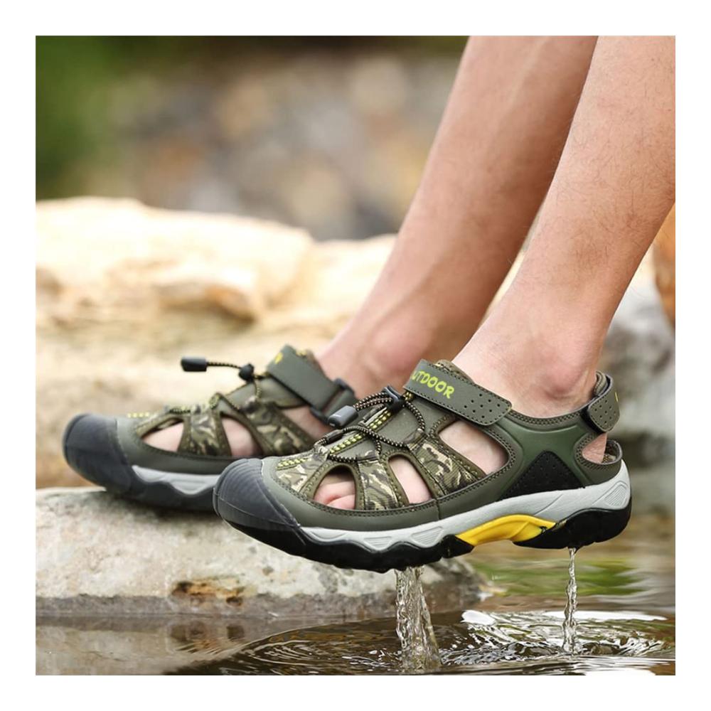 Sommer-Trekkingsandalen für Herren Leichte Wandersandalen Atmungsaktive Strand- und Outdoor-Schuhe