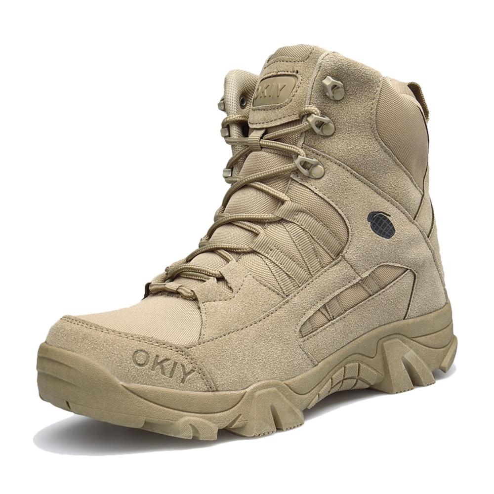 Taktische Herren Outdoor Schuhe - Wasserdichte Militär Trekkingstiefel für Sicherheit und Komfort (Farbe A Größe 39 EU