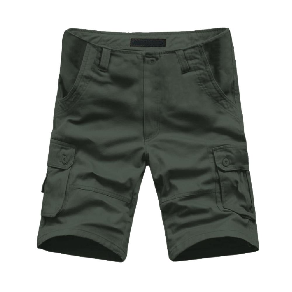 Herren Sportshorts Sommerliche Sweatshorts mit elastischem Bund & Taschen