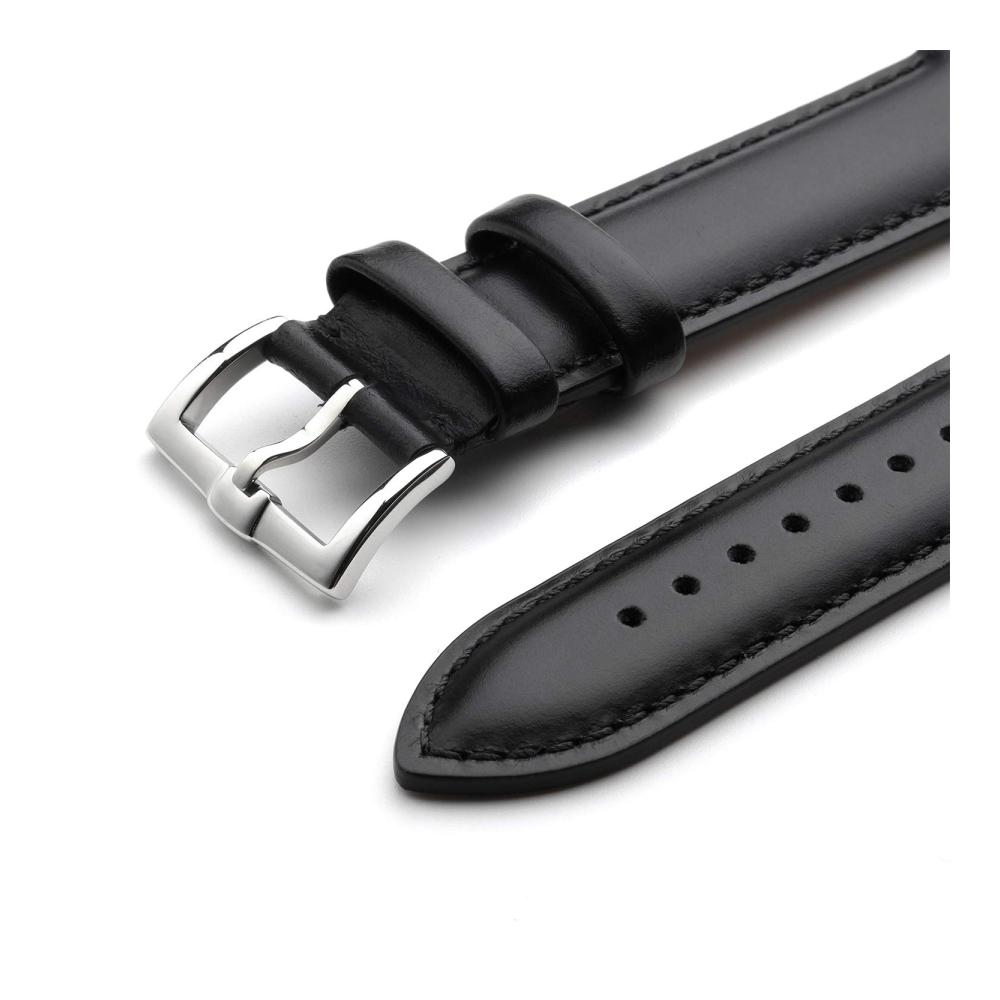 BRISMASSI ESETTI Schnellverschluss Uhrenarmbänder - Hochwertiges Top Grain Kalbsleder - Elegante Ersatzarmbänder in verschiedenen Größen (16mm 18mm 19mm 20mm 21mm 22mm) für Herren & Damen - Perfekt für Uhren & Smartwatches