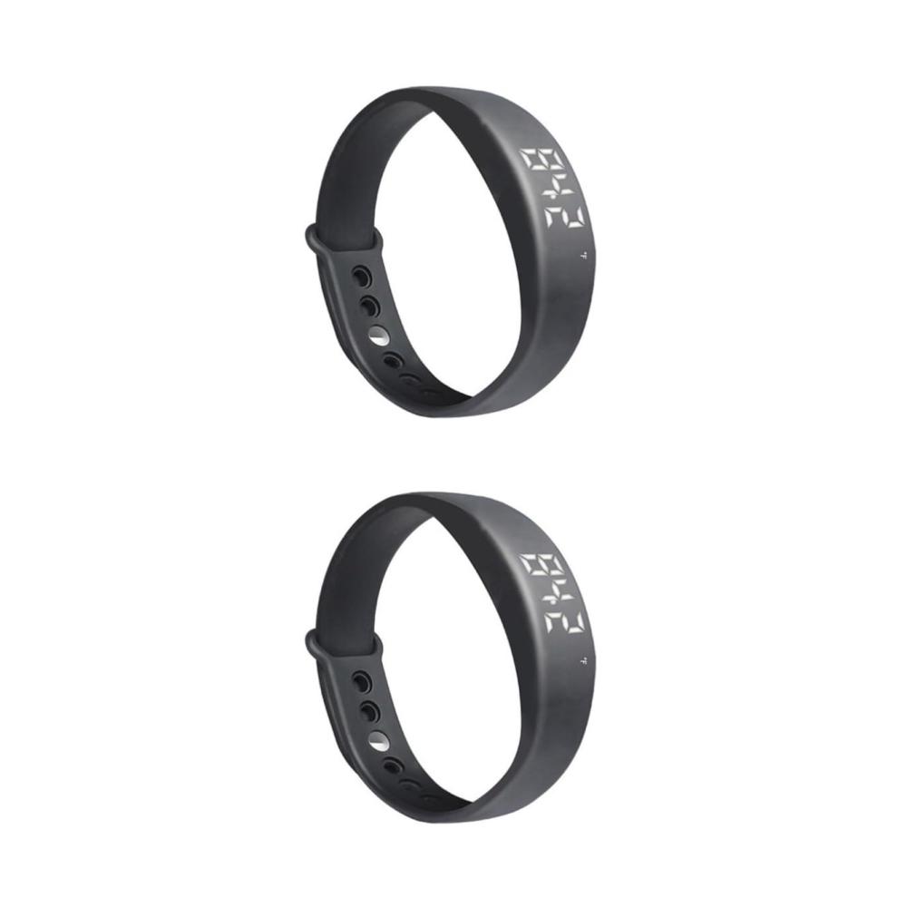 Fashion Smartwatches 2er Set für Herren – Intelligente Uhr mit Schrittzähler Atmungsaktives Armband und Korsage-Design – Sportliche Herrenuhren mit Stil