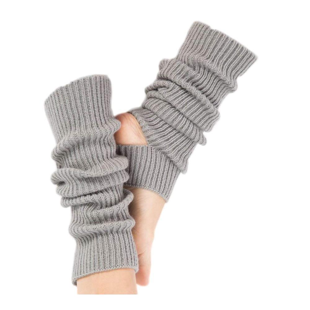 Gestrickte Beinstulpen für Yoga Tanz und Gymnastik - Warmhaltende Beinwärmer für effektives Training