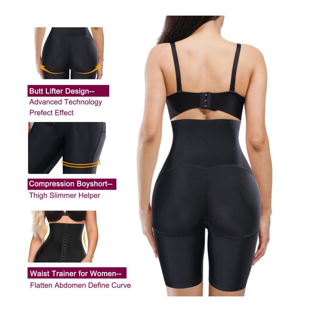 High-Waist Butt Lifter Shapewear für Frauen - Bauchkontrolle & Booty Shaper Unterwäsche