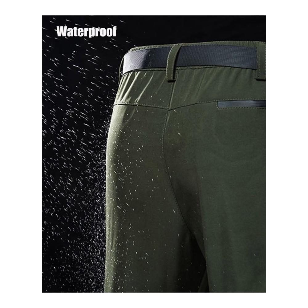 Wasserdichte Herrenhose mit Fleece-Futter | Ski-Schnee-Wanderhose | Softshell-Hose mit Taschen | Winddichte Thermohose für maximale Wärme und Komfort