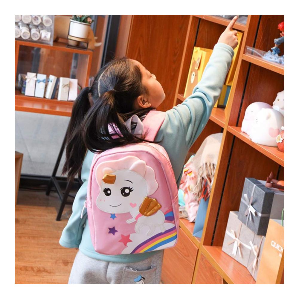 Einhorn Kinderrucksack für Mädchen - Klein und niedlich für 2-7-Jährige im Kindergarten