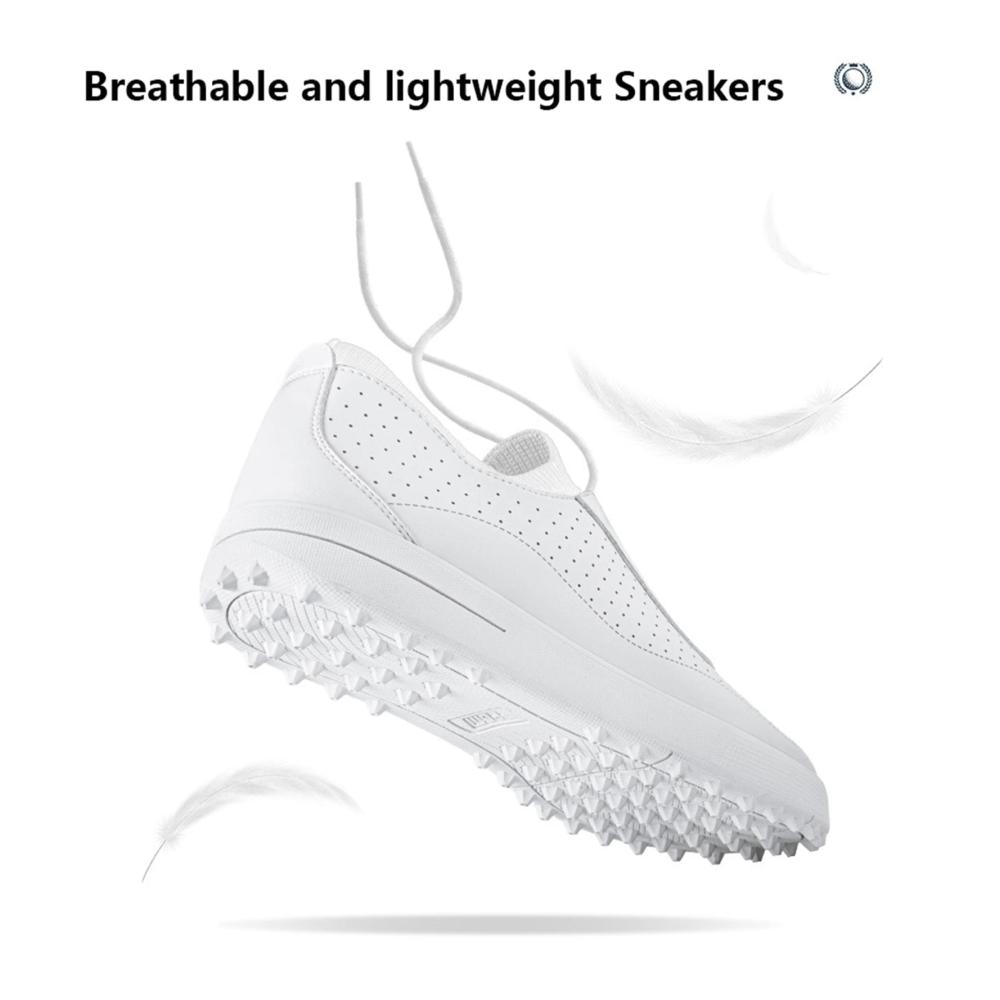 Leichte Damen Golfschuhe Atmungsaktiv Spikeless Anti-Rutsch - Sommerliche Outdoor Turnschuhe