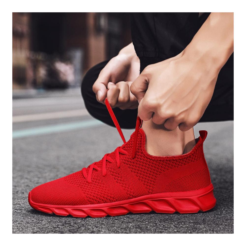 Herren Laufschuhe Leichtgewichts Sneaker für Fashion Fitness und Outdoor-Jogging