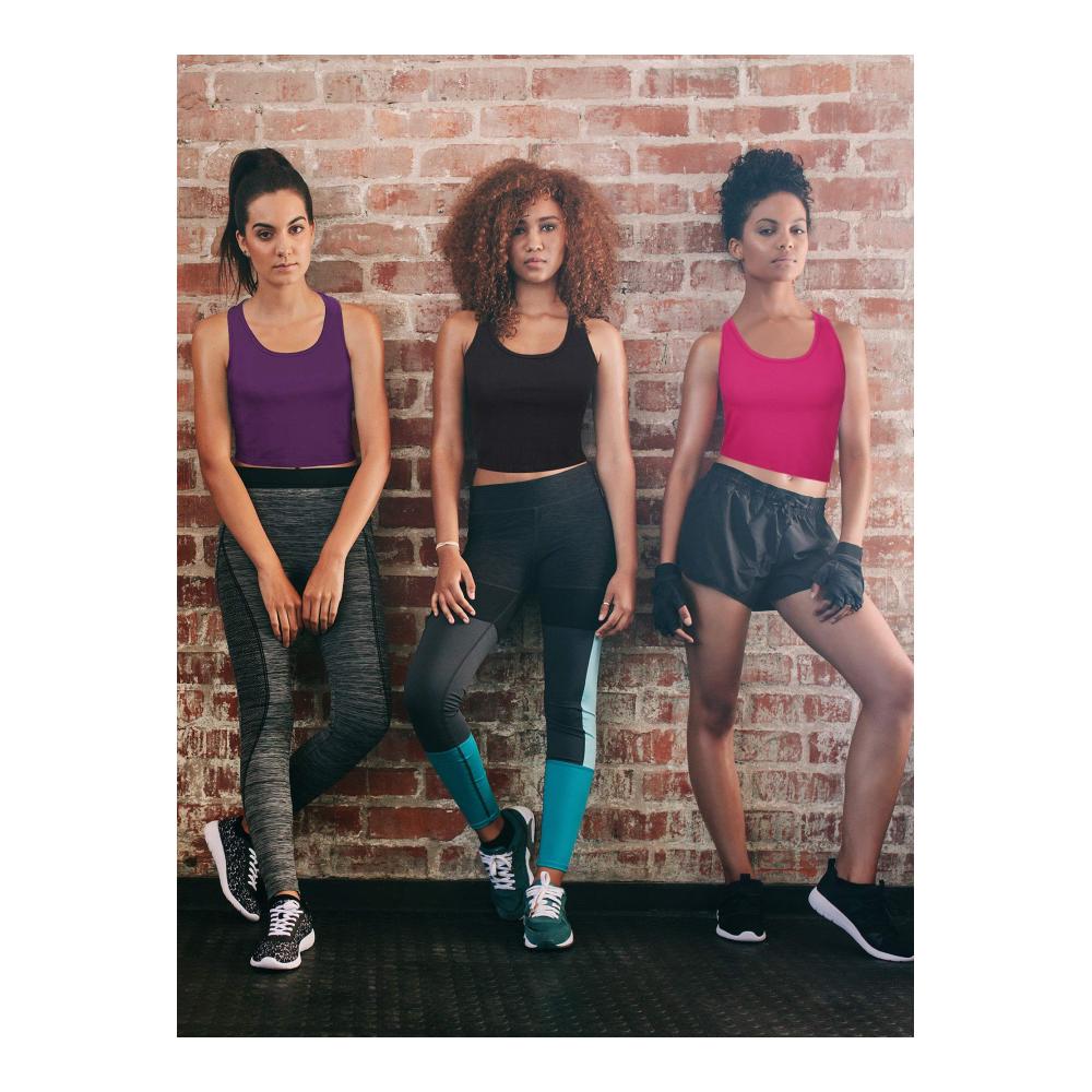 BOAO Womens 4-Piece Sleeveless Racerback Crop Tank Tops Set for Sporty Style - Essential Tank Tops & Strappy Tops for a Trendy Look