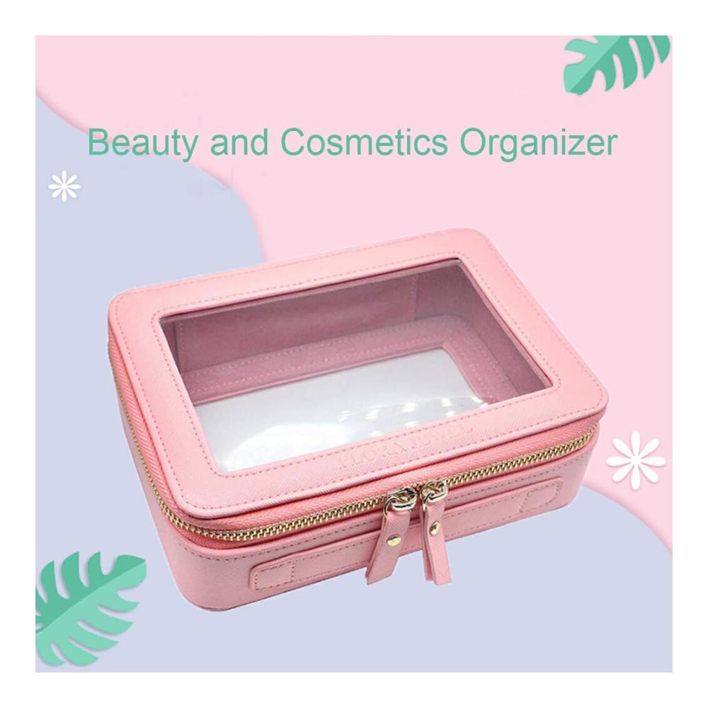 Durchsichtiger Reise Organizer für Damen – Kulturtaschen-Set für effiziente Aufbewahrung von Toilettenartikeln auf Langstreckenreisen mit praktischem Hänge-Design