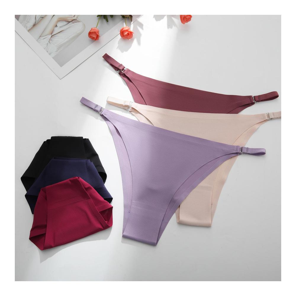 6er Pack Damen String Tangas und Hipster Panties Set – Unterwäsche in S-XL Größe mit Dehnfunktion Atemaktivität und 8-Ring-Design
