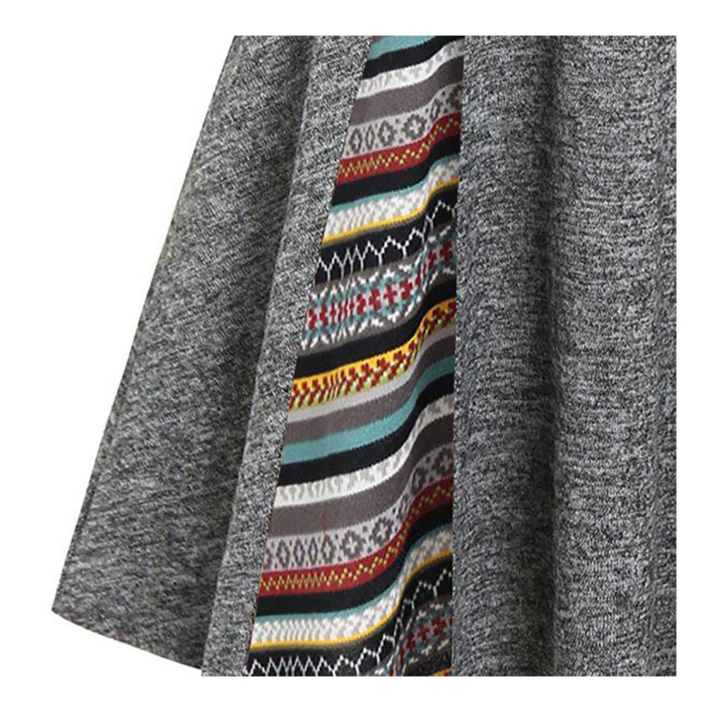 Weihnachtskleid Damen Schulterfreies Vintage A-Linie Kleid mit Druck Patchwork und fließendem Swing für Cocktail Party und Abschlussball - Lässiges Maxi Kleid