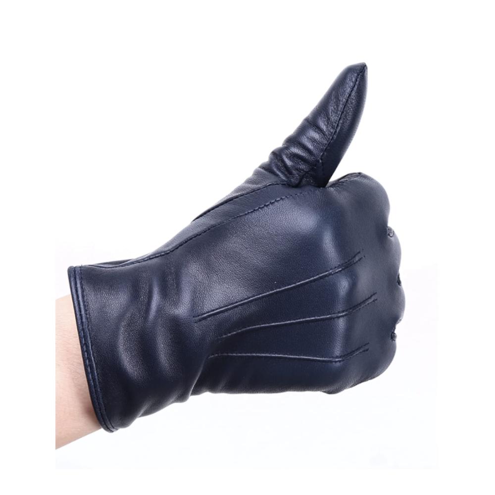 Damen Winterhandschuhe aus Schaffell | Warme Lederhandschuhe für Frauen beim Fahren | Weiche und bequeme Damenhandschuhe für den Winter
