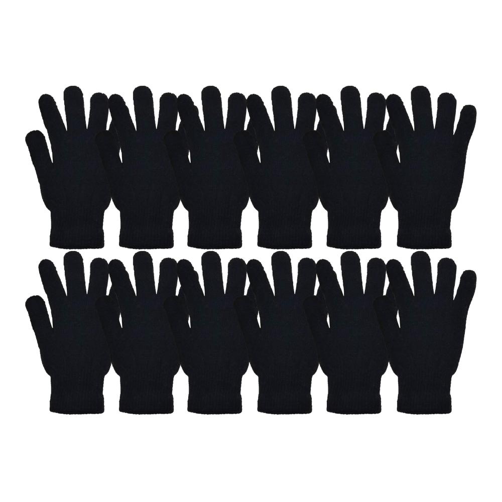 12 Paar schwarz