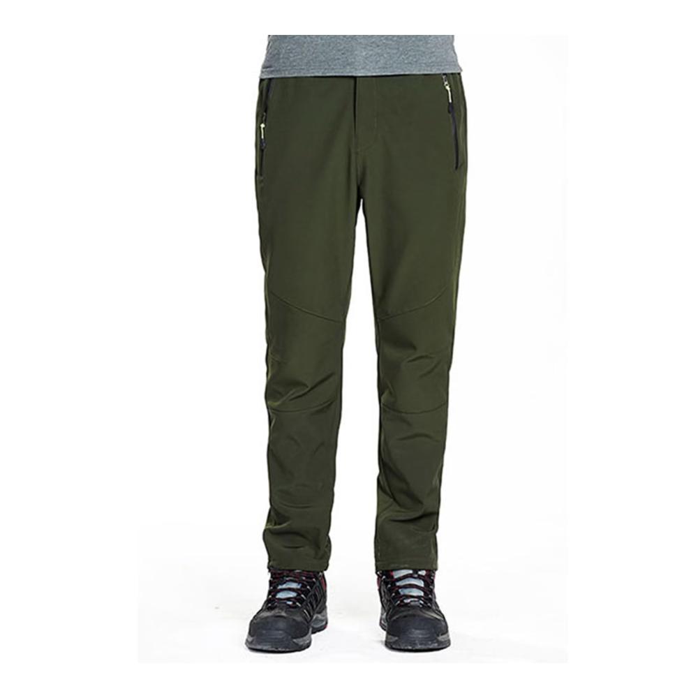Wasserdichte Herrenhose mit Fleece-Futter | Ski-Schnee-Wanderhose | Softshell-Hose mit Taschen | Winddichte Thermohose für maximale Wärme und Komfort