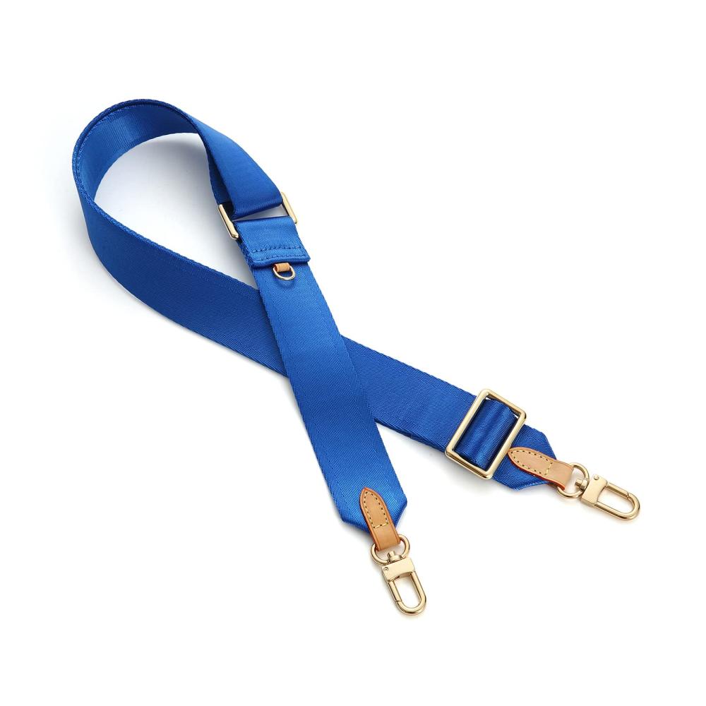 Wide Cavas Strap Blue