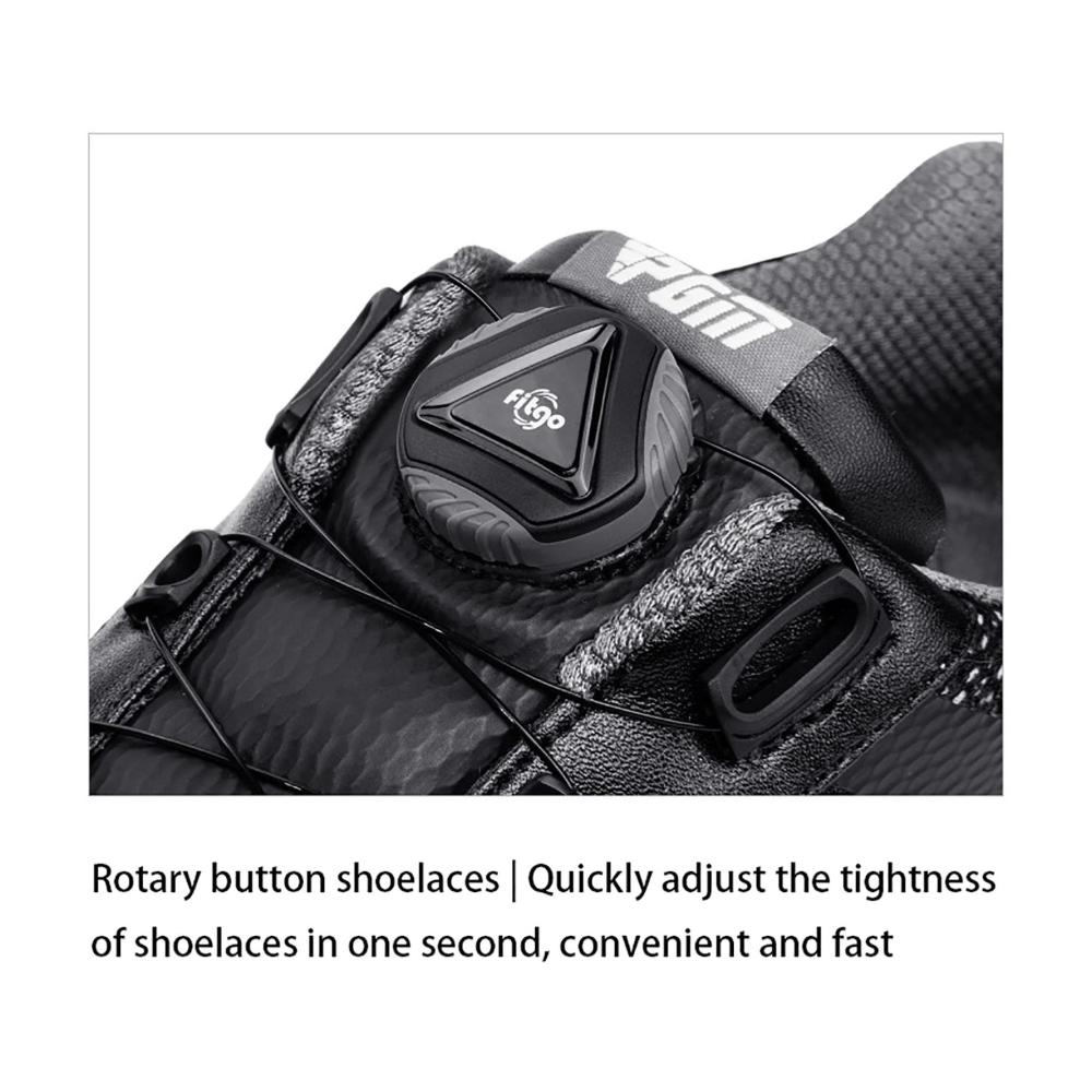 Golfschuhe für Männer - Atmungsaktive Mesh-Oberfläche Profi Anti-Skid Golf Sneakers in Großer Größe (Schwarz 275MM