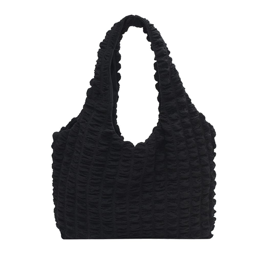 Gesteppte Damen-Shopper Leichte große Tasche für Reisen & Arbeit - Cloud Wolkenbeutel minimalistischer Stil Fluffy Einkaufstasche gepolsterte Handtasche mit hoher Kapazität