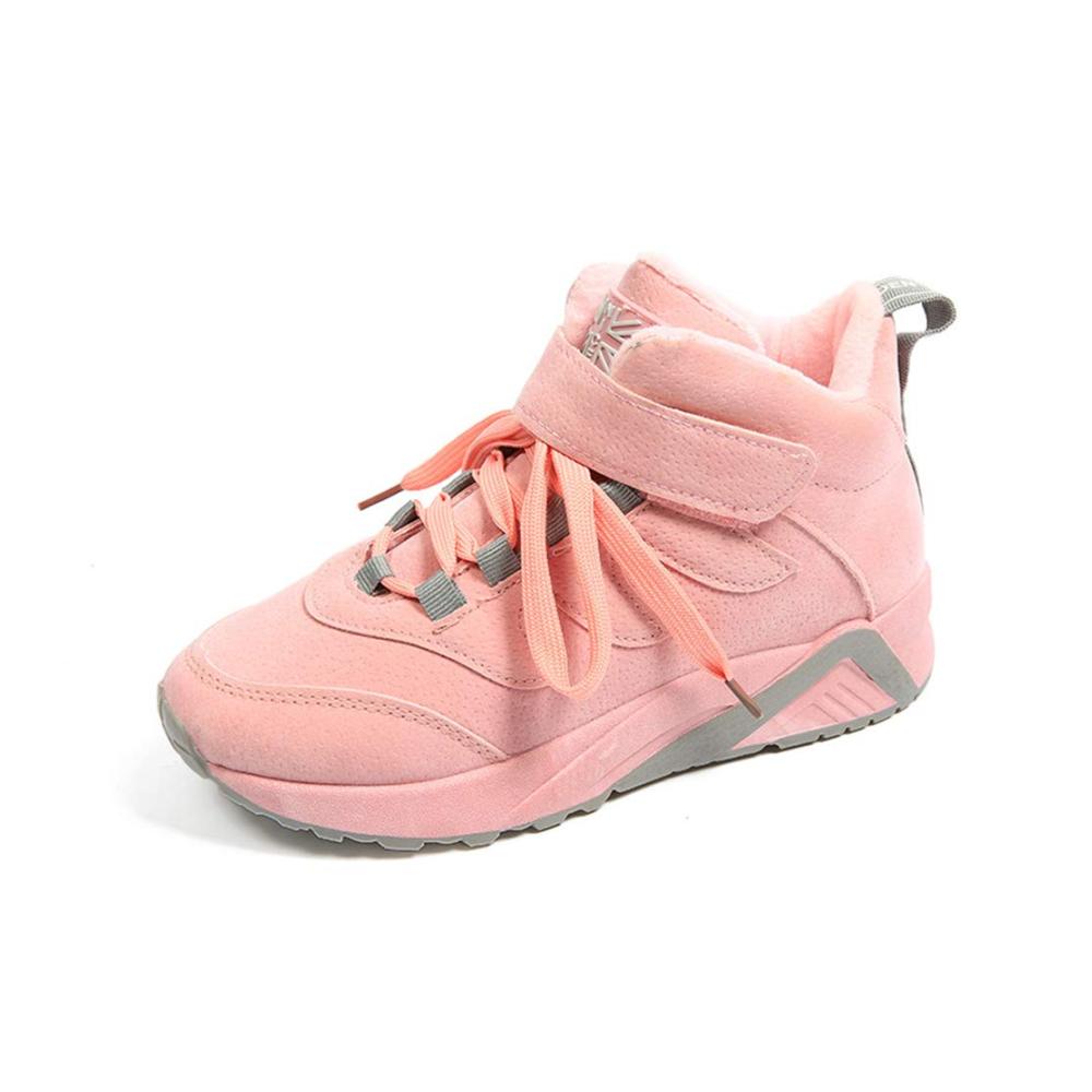 Winter-Laufschuhe Damen | Warm gefütterte Straßenlaufschuhe mit Pelz | Anti-Rutsch Schnee-Turnschuhe für Draußen