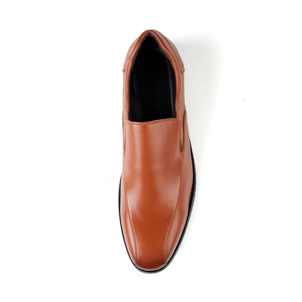 Herren Slipper & Mokassins Elegante Polierte Leder-Loafers für formelle Anlässe