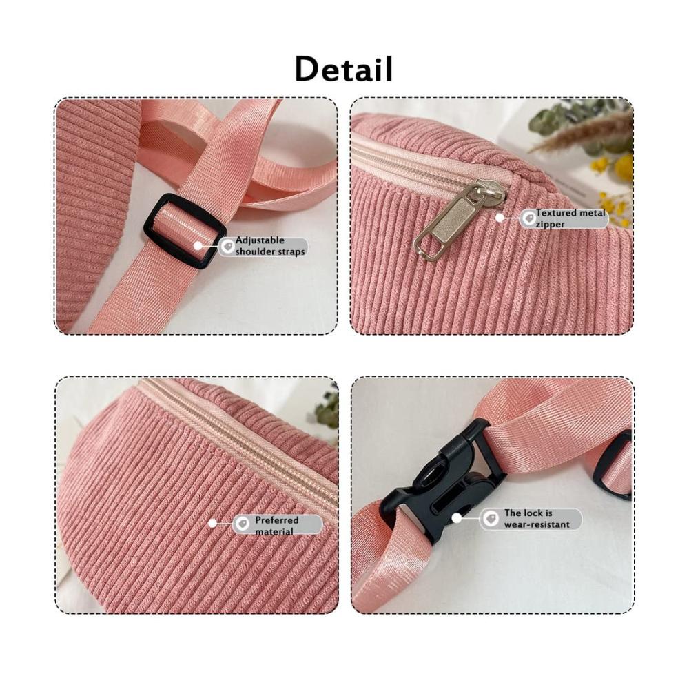 Mode-Hüfttaschen Set für Kinder - 2 PCS Gürteltasche Schultertasche Umhängetasche - Praktische Bauchtasche Mädchen - Vielseitige Hüfttasche Schultertasche - Trendige Hüfte Tasche Handtasche Brieftasche