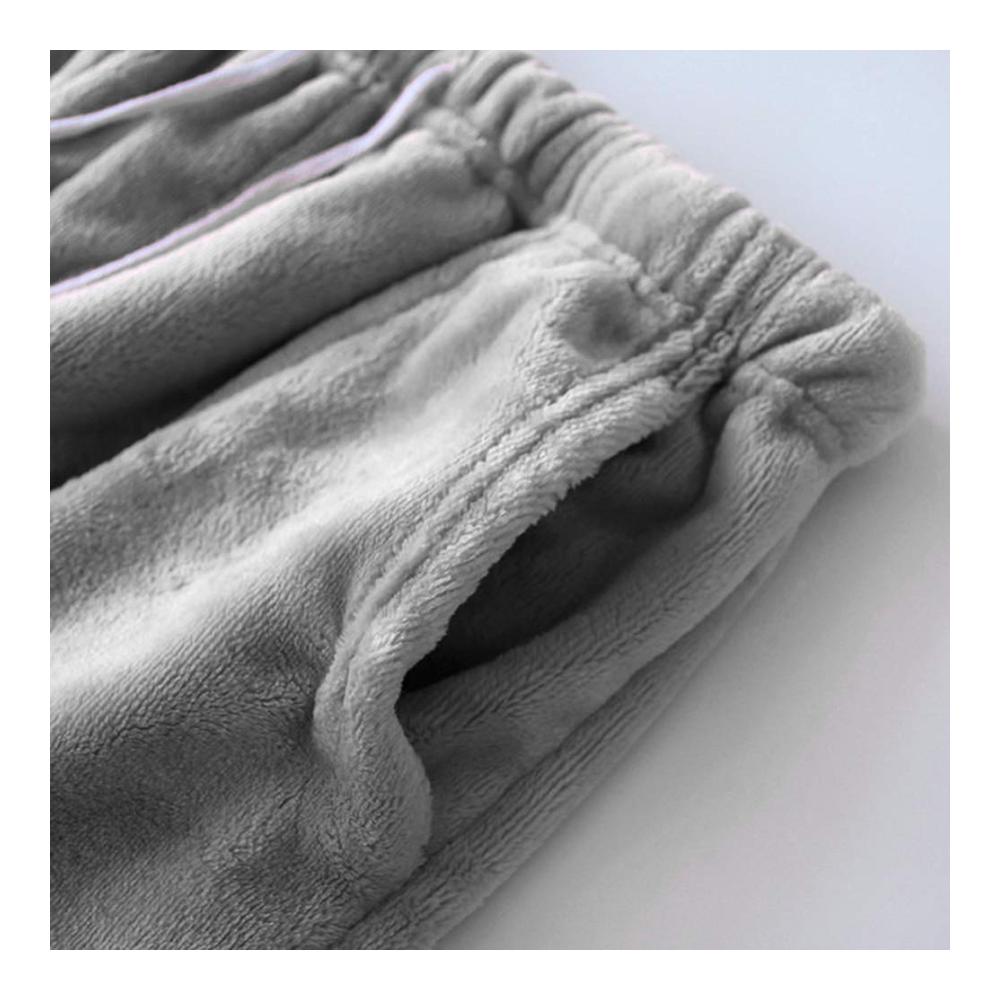 Plüsch-Fleece Schlafanzughose Warme Unisex Pyjamahose - Damen/Herren Home Freizeithose