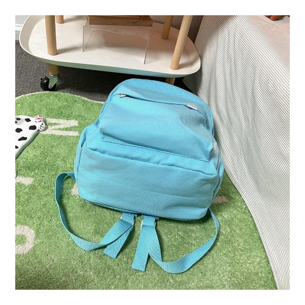 Salbeigrüner Schulranzen Großer Freizeitrucksack für Teens - Stilvoller Rucksack für Mädchen und Jungen mit viel Platz