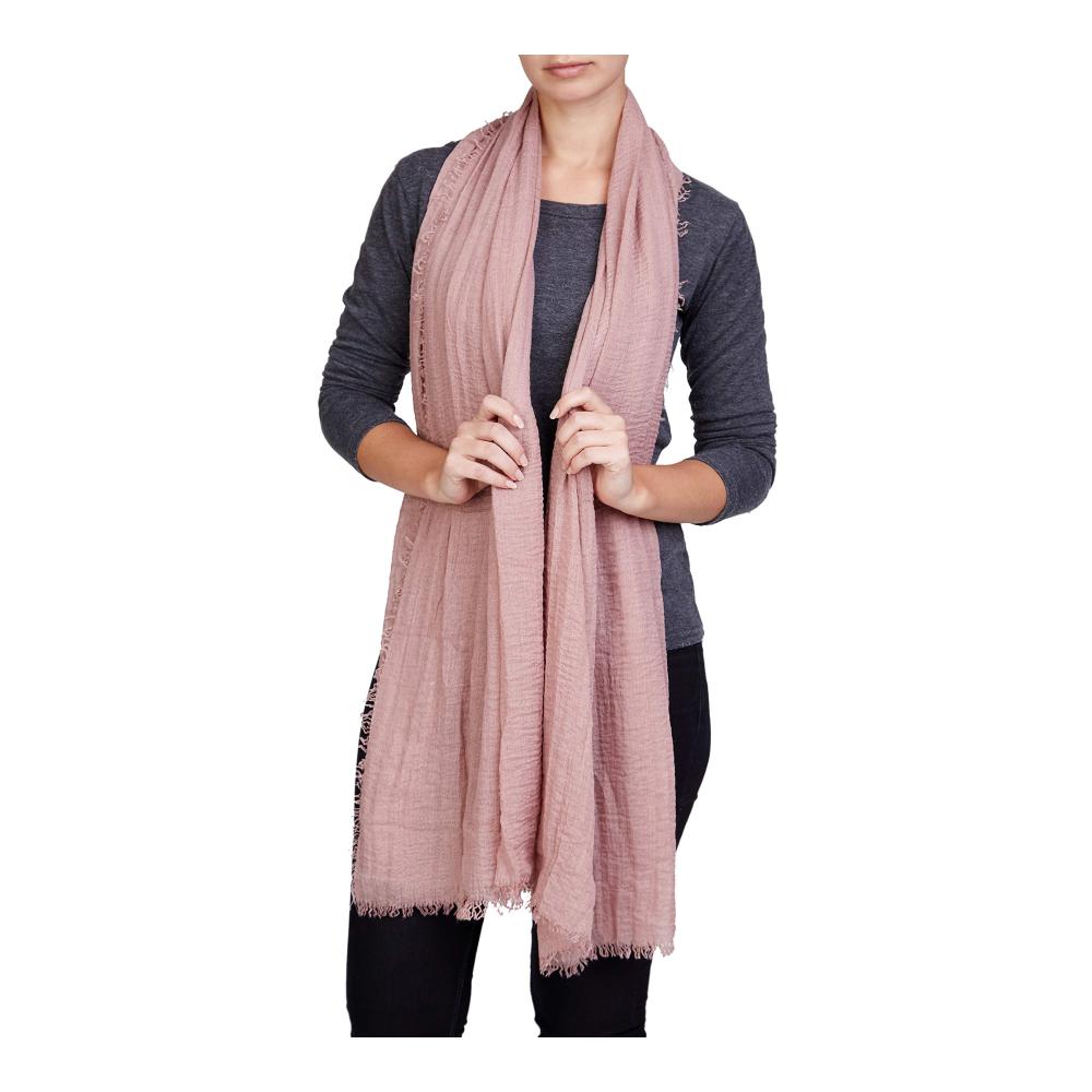 XXL Baumwollschal 200x100cm für Damen und Herren - Uni Halstuch Tuch Stola Schultertuch