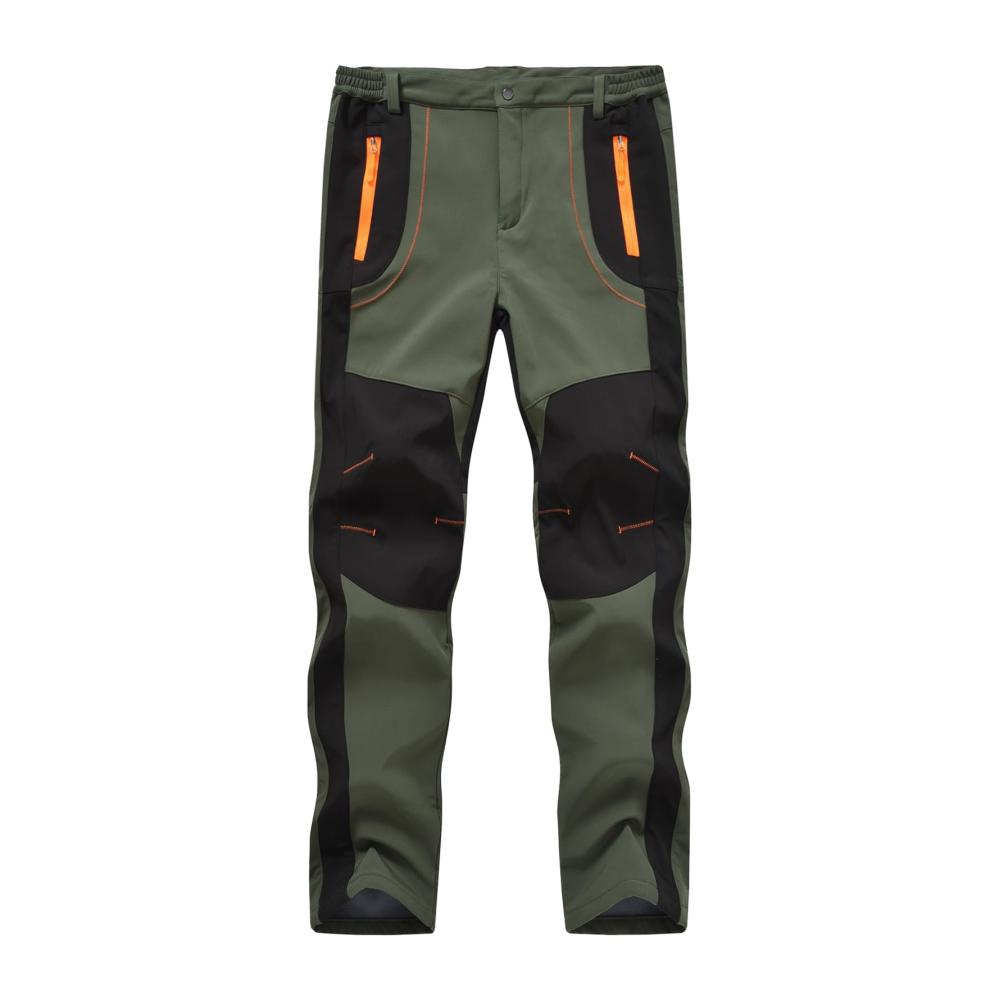 Herren Outdoorhose Wasserdichte Softshellhose für Winter Trekking Skifahren und Snowboarden