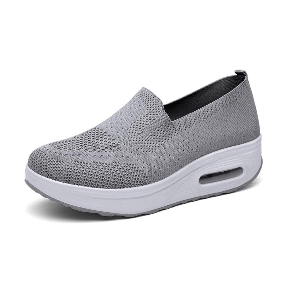 Orthopädische Damen-Sneaker Clarks Mesh-Up Plateau-Turnschuhe für bequemes Laufen