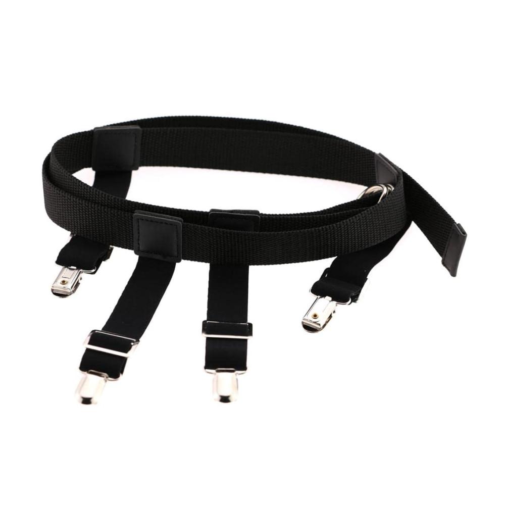 Nylon Strumpfband Set mit einstellbaren Clips - stilvolle Strumpfhosenhalter für Frauen