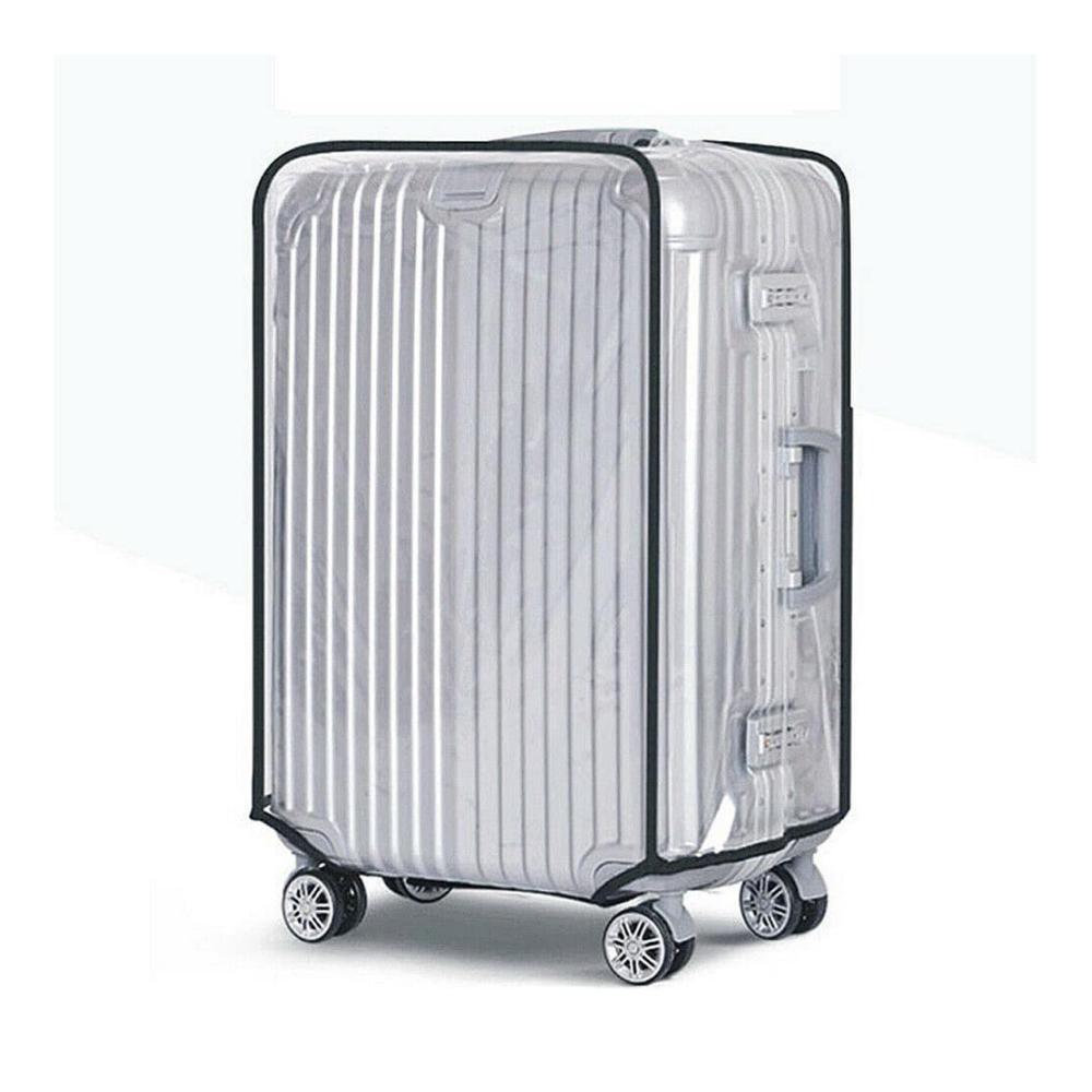 762 cm Transparente PVC-Kofferabdeckung Robust Wasserdichter Schutz für Gepäck