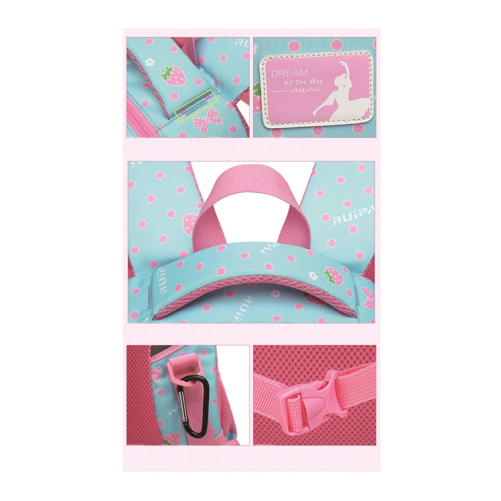 Mädchen Schulranzen und Rucksack Set - Kinder Daypacks für die Schule mit Teenager Mädchen Design