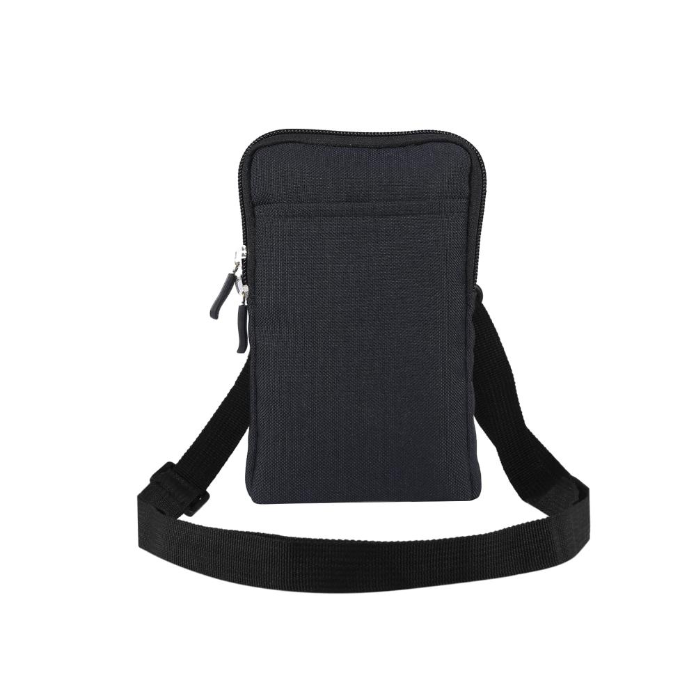 Mode-Hüfttasche Herren – Handy Gürteltasche mit Gürtelschlaufe Umhängefunktion und Geldgürtel – Universelles Holster für 7.2 Zoll Smartphones – Schultertasche Messenger Bag Bauchtasche Brieftasche für stilbewusste Männer