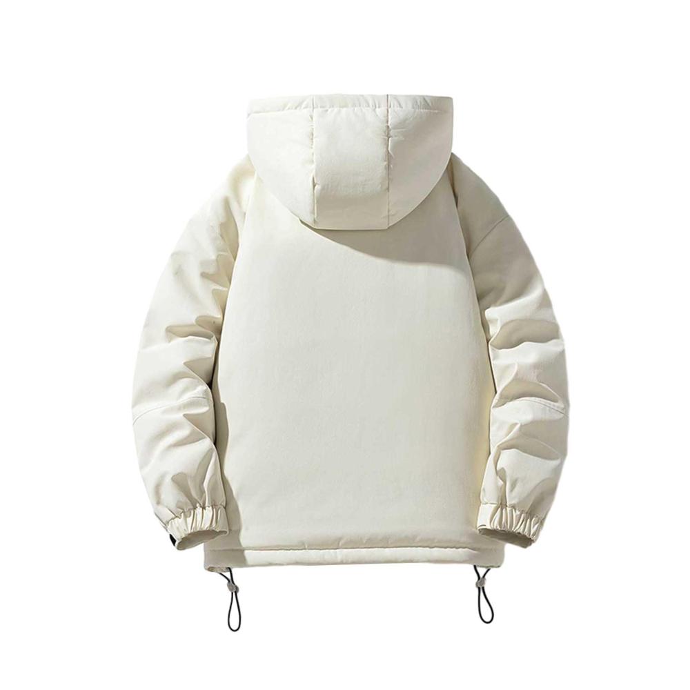 Herren Regenjacke & Wintermantel - Stilvolle Baumwolljacke mit lockerem Schnitt Reißverschluss Doppeltaschen und langen Ärmeln für Herbst und Winter | C&A Online Shop