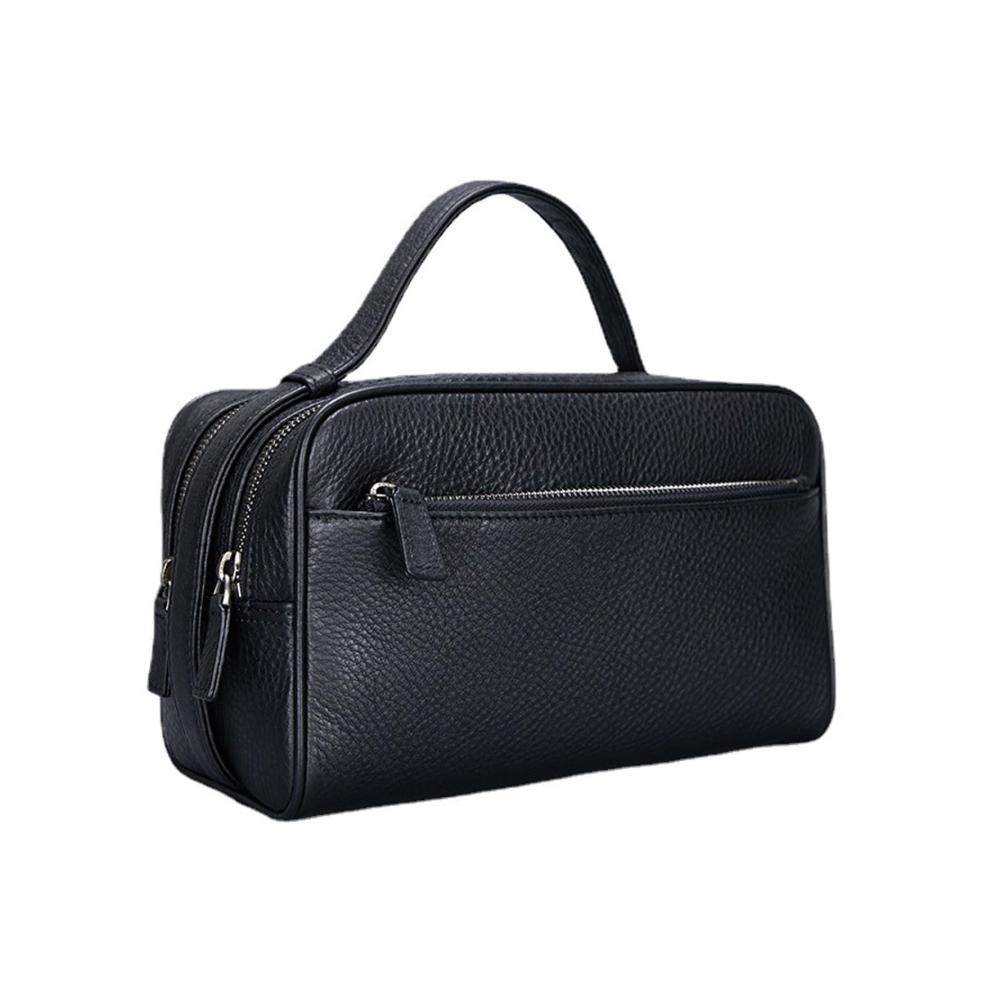 Leder Kulturbeutel Set für Herren – Personalisiertes Dopp-Set mit Pflege- und Rasierzubehör – Reise-Kulturtaschen aus hochwertigem Leder – Vielseitige Reiseaccessoires für Männer