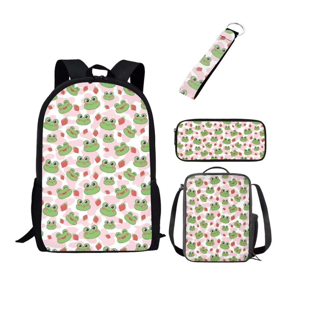 Frosch Erdbeere