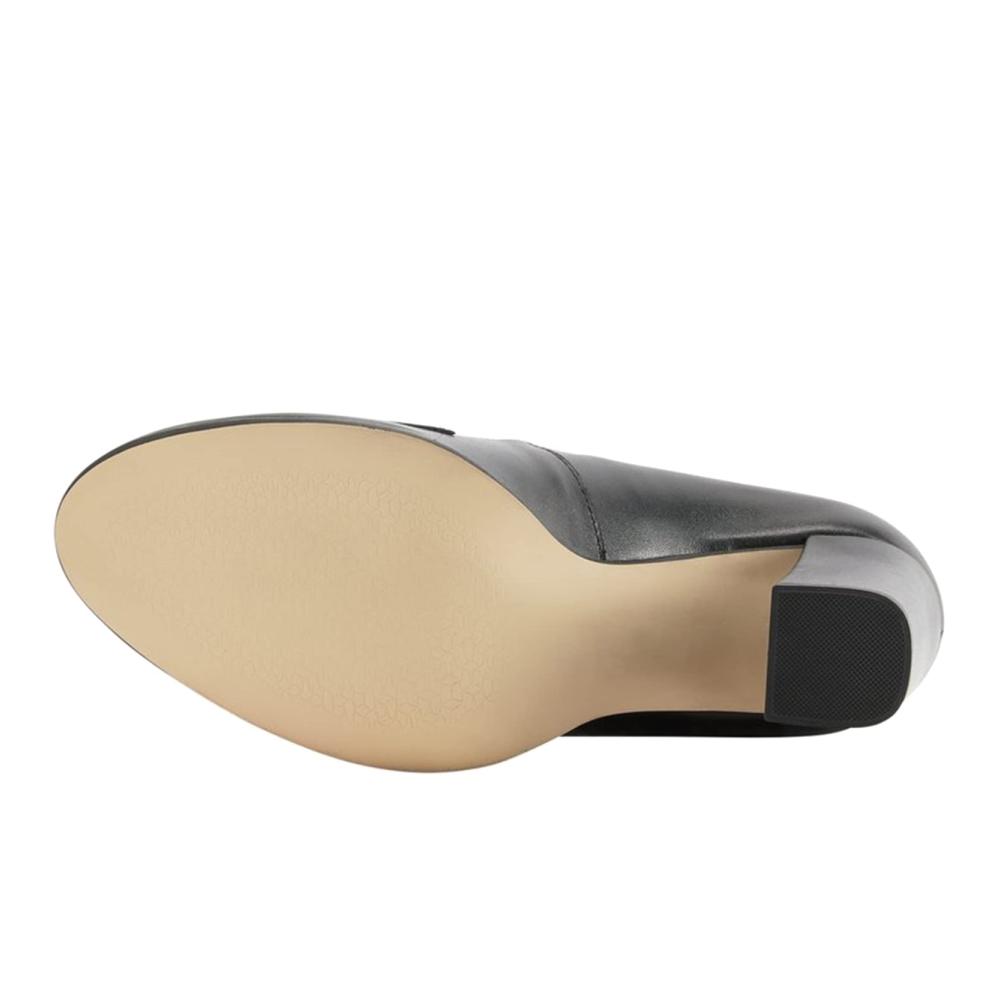 Damen High Heel Pumps Bequeme Slip On Arbeitsschuhe mit Rundspitze Hoher Absatz und klassischem Design – Größe 34-46 EU