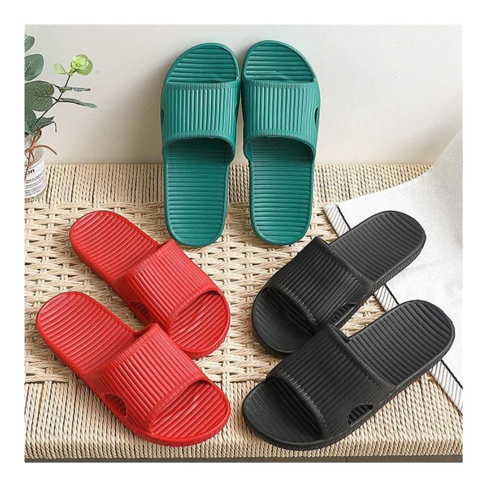 Badeschuhe Damen Herren Kinder - Rutschfeste Pantoletten für Strand und Bad - Badelatschen & Hausschuhe in Einem