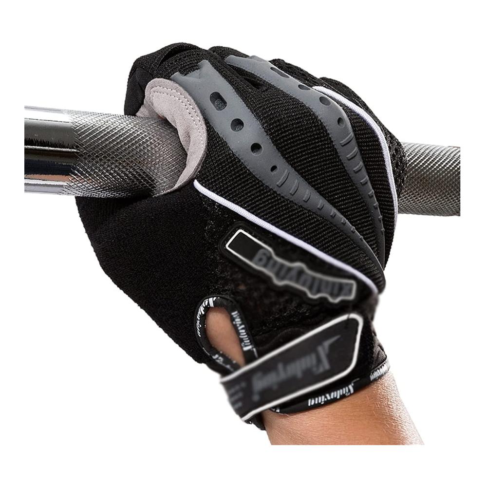 MTB Fahrradhandschuhe für Frühling/Herbst - Stoßfestes Pad ideale Begleiter für Outdoor-Aktivitäten