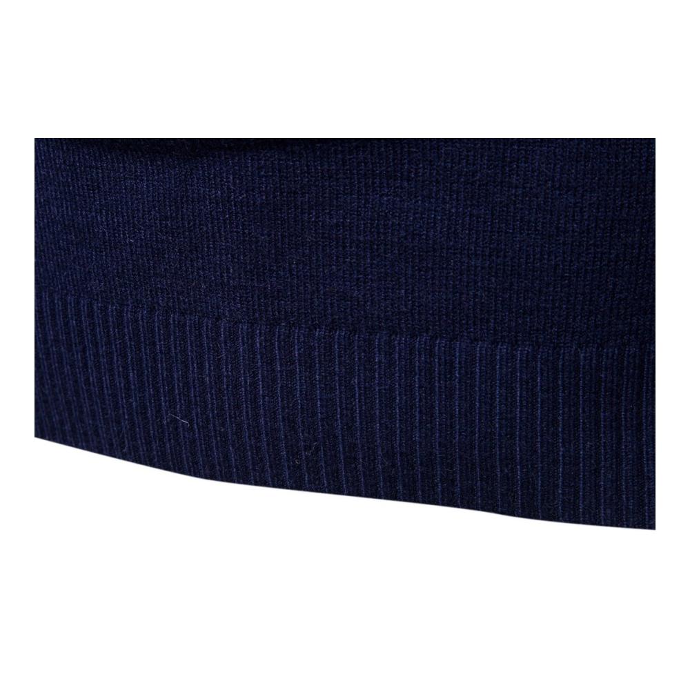 Herren Strickpullover mit Stehkragen - Slim Fit Turtleneck Sweater für Wärme und Stil