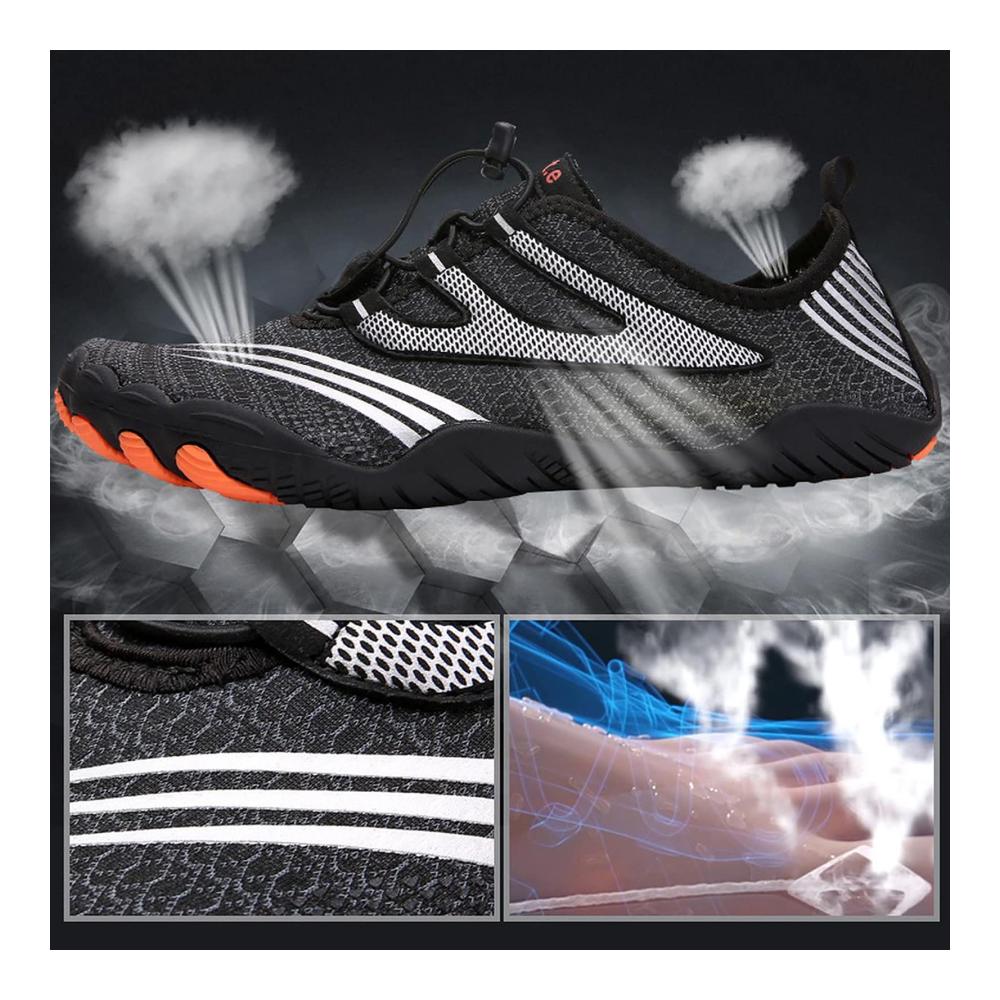 Schnell trocknende Aqua Schuhe für Herren und Damen - Perfekt zum Barfuß Surfen Pool-Wandern und Tauchen