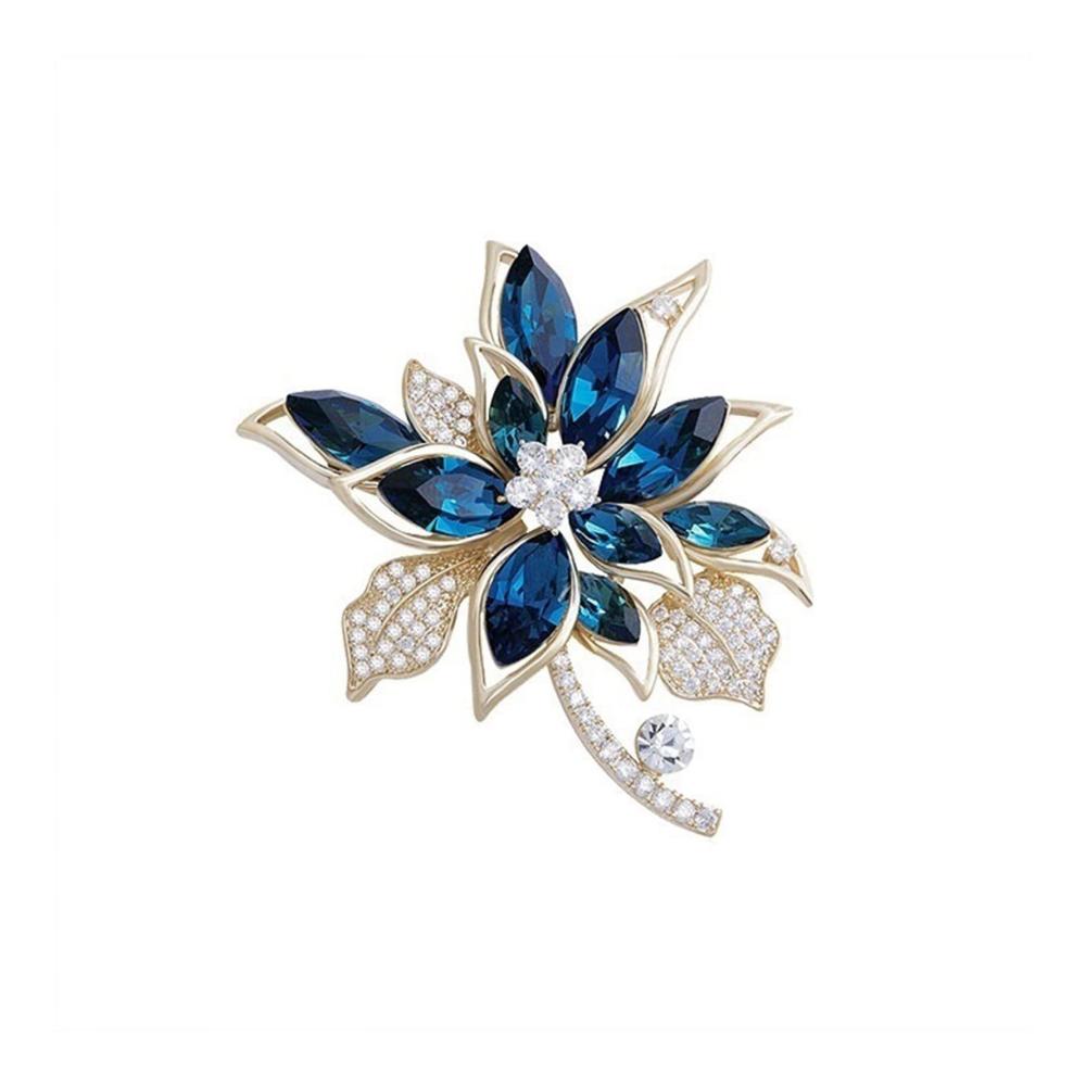 Blumenbrosche für Frauen Modisches Accessoire & Ideales Geschenk