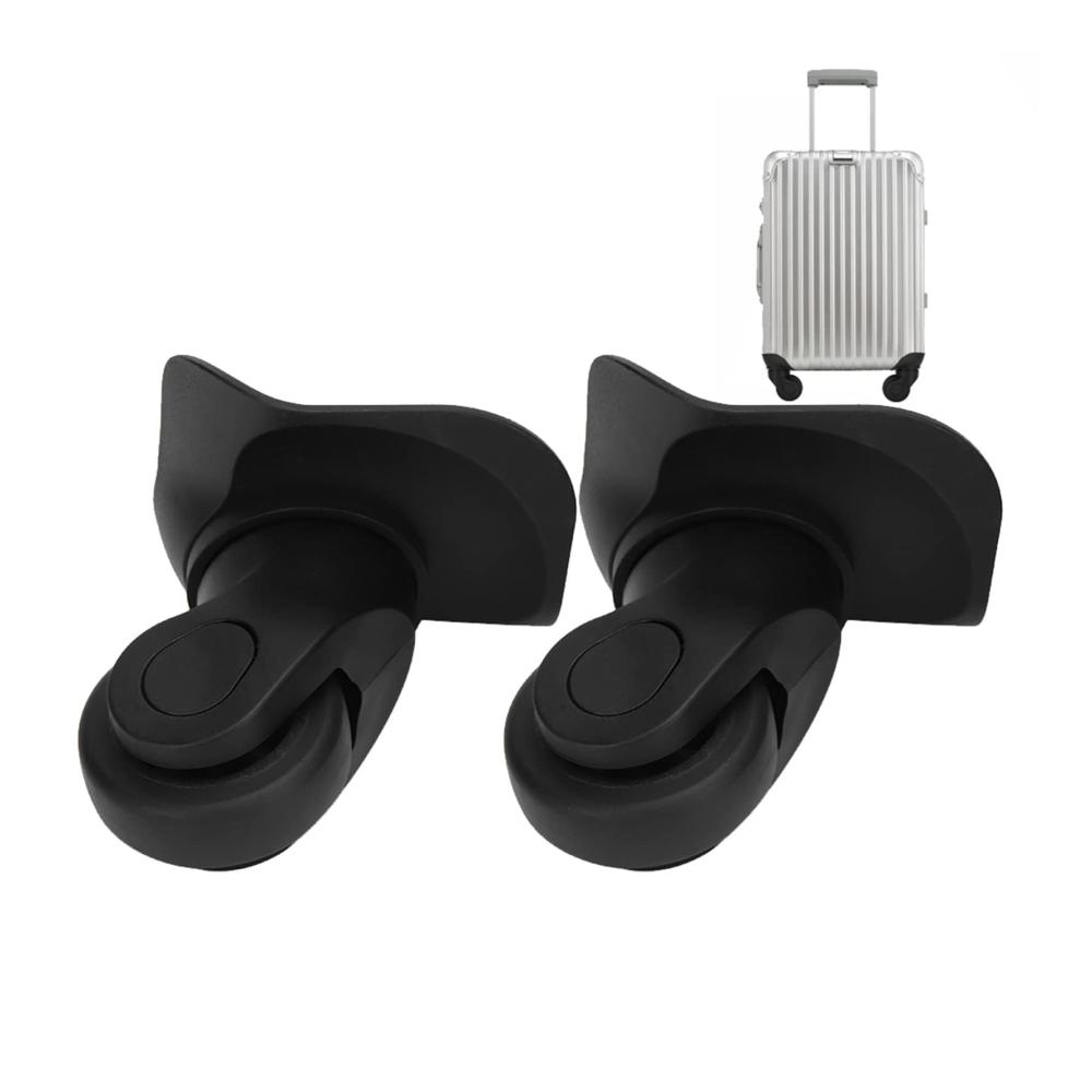 Gepäckrollen-Set für Outdoor-Koffer Agatige Ersatzräder A03 - 1 Paar einreihig universal für Links & Rechts - DIY-Ersatzteile für Koffer
