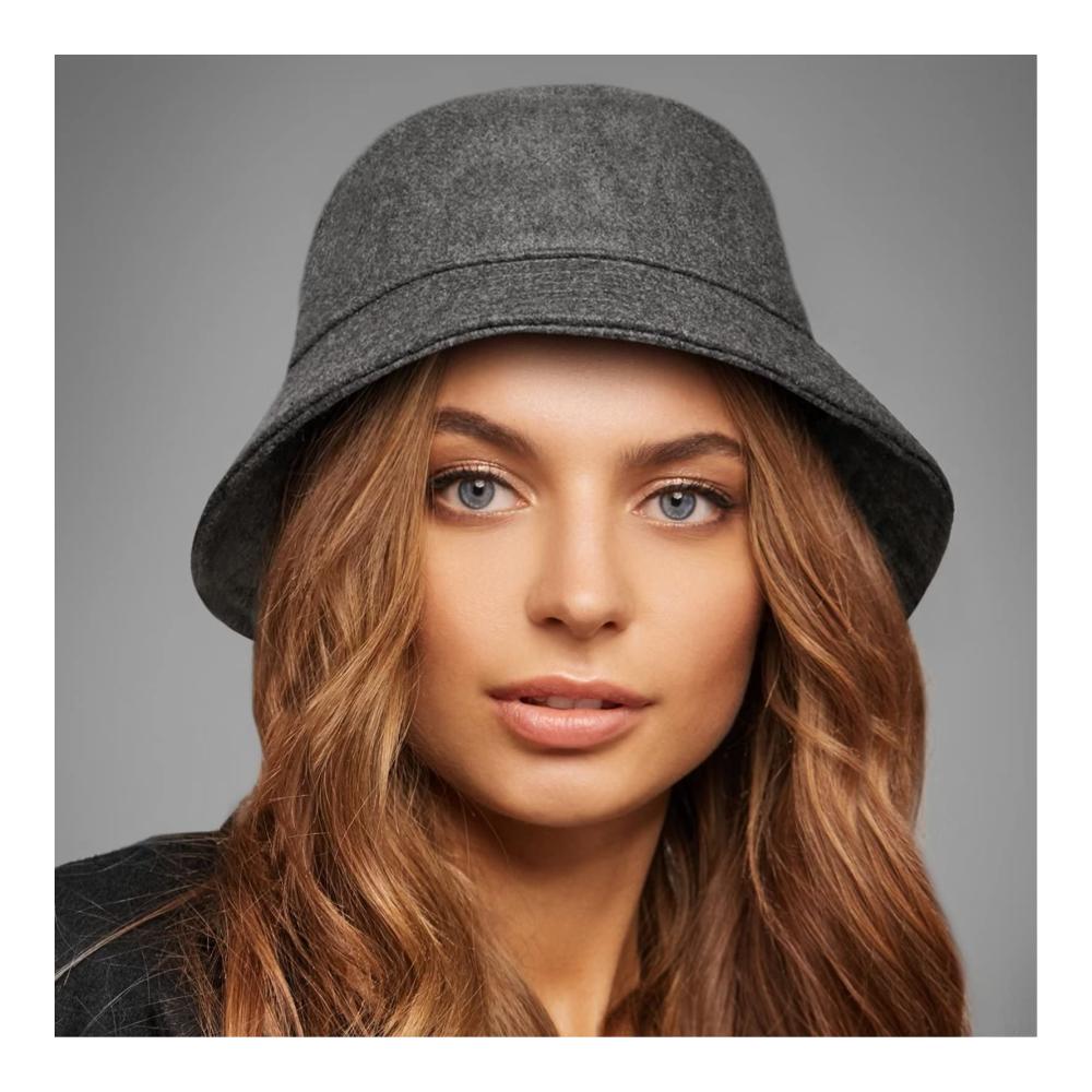 Winter Bucket Hat aus hochwertiger Wolle – Stilvoller Fischerhut für Damen und Herren